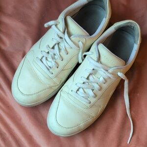 Everlane Cream Tennis Sneakers